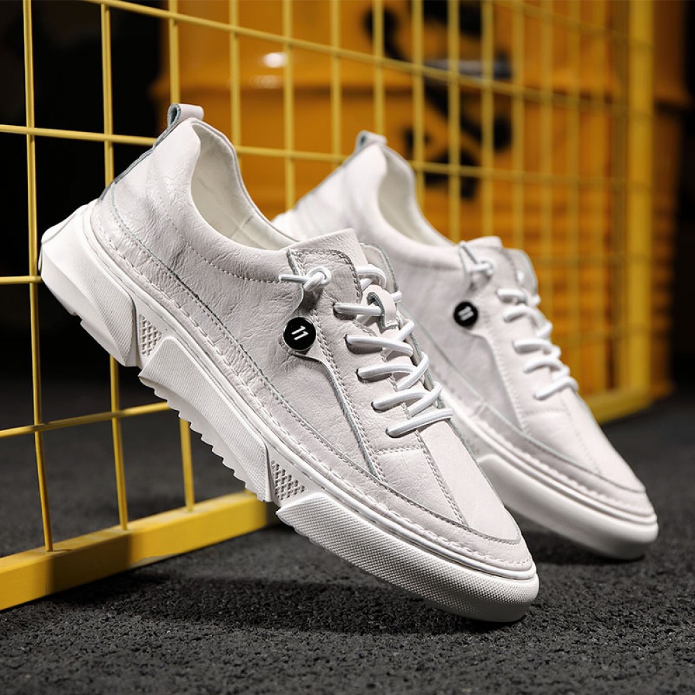 Autumn Men's Hot Style Trendy White Casual Shoes